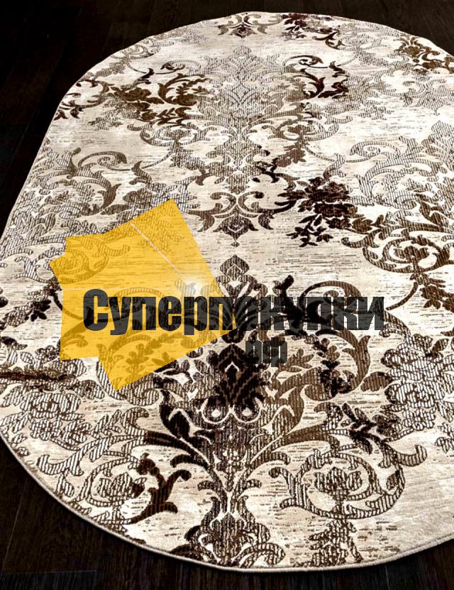 Ковровая дорожка QUANTUM 03011B BROWN BROWN рулоном