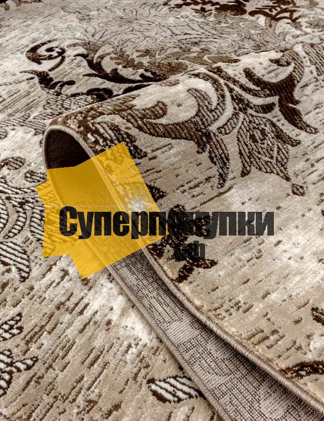 Ковровая дорожка QUANTUM 03011B BROWN BROWN рулоном
