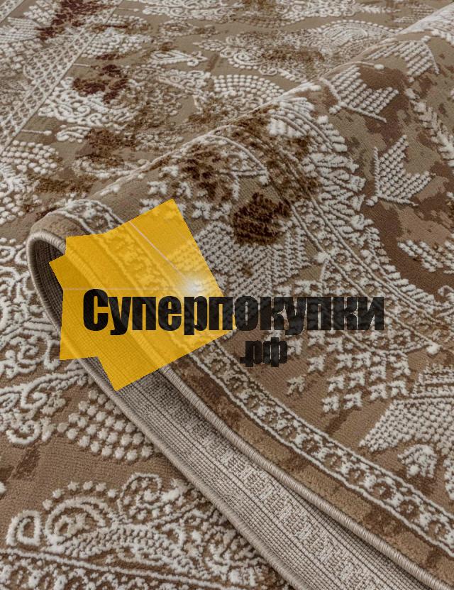 Ковровая дорожка QUANTUM 03013B BROWN BROWN рулоном