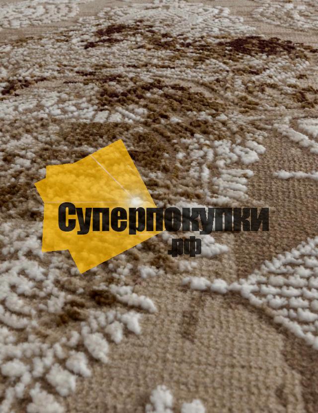 Ковровая дорожка QUANTUM 03013B BROWN BROWN рулоном