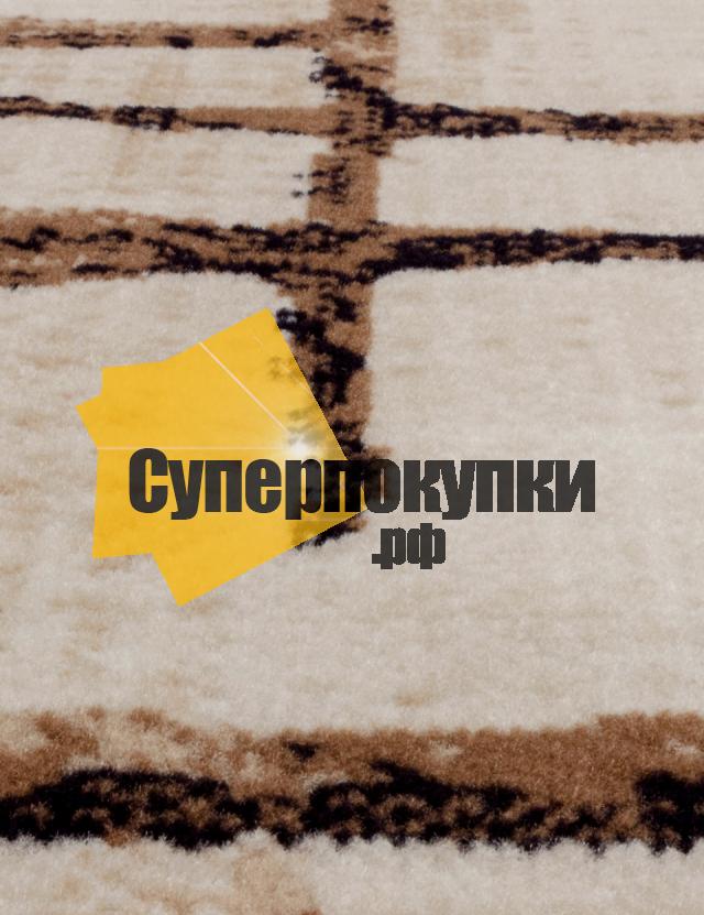 Ковровая дорожка SIERRA D717 BEIGE BROWN