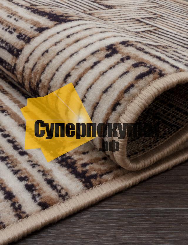 Ковровая дорожка SIERRA D722 BEIGE BROWN