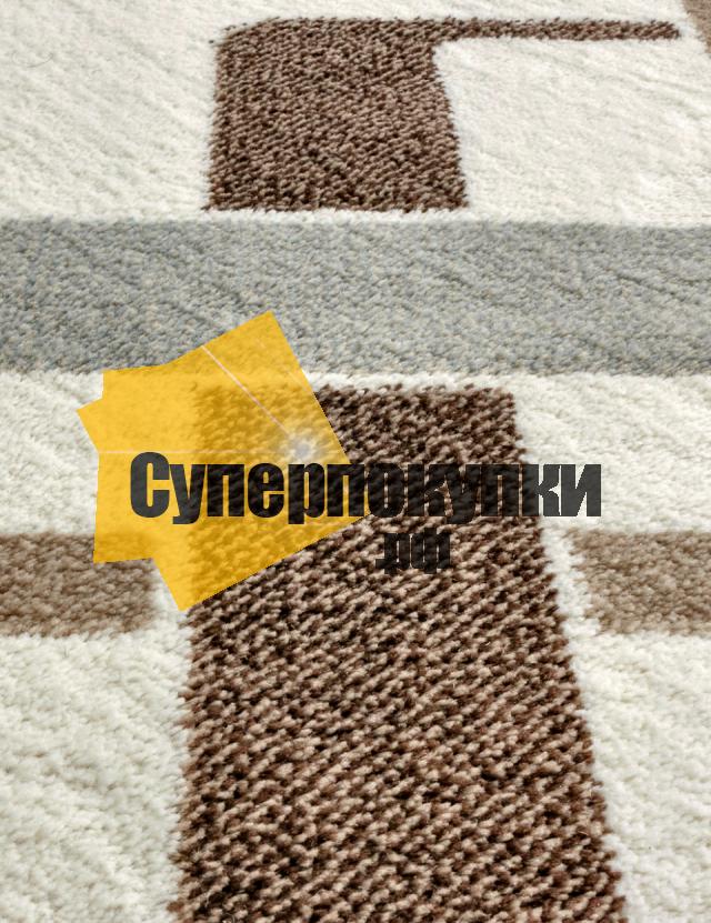 Ковровая дорожка VALENCIA DELUXE D 254 CREAM BROWN