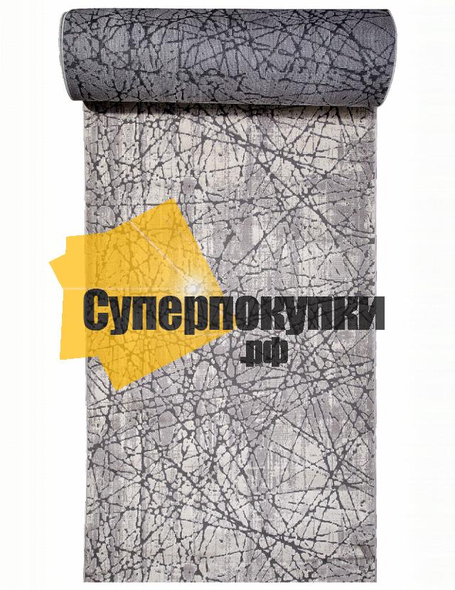 Ковровая дорожка ALANYA 22097 A L GREY CREAM рулон