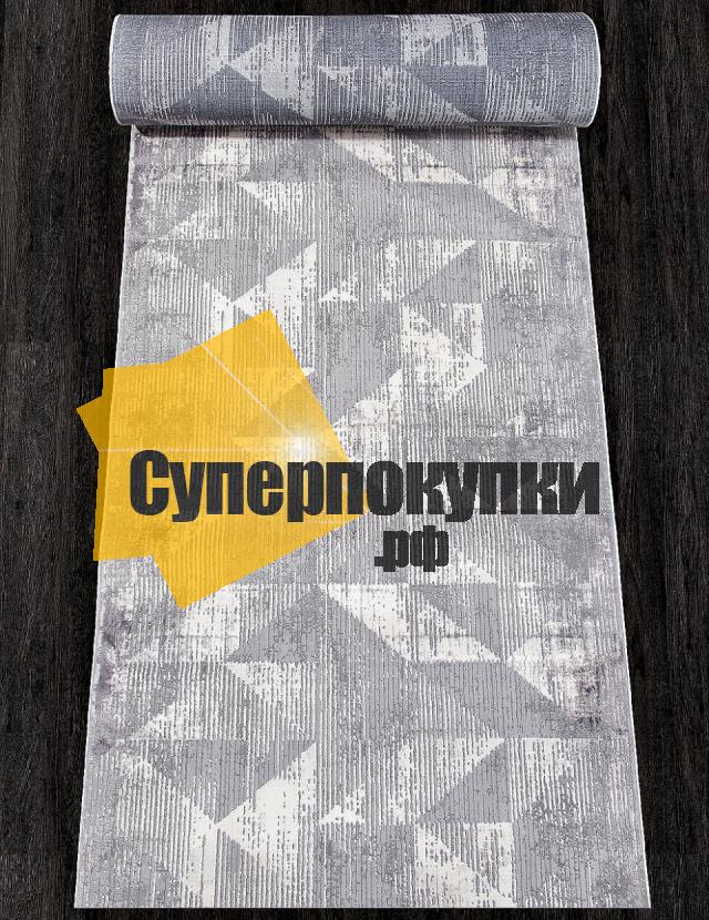 Ковровая дорожка ALANYA 22353A CREAM GREY рулон