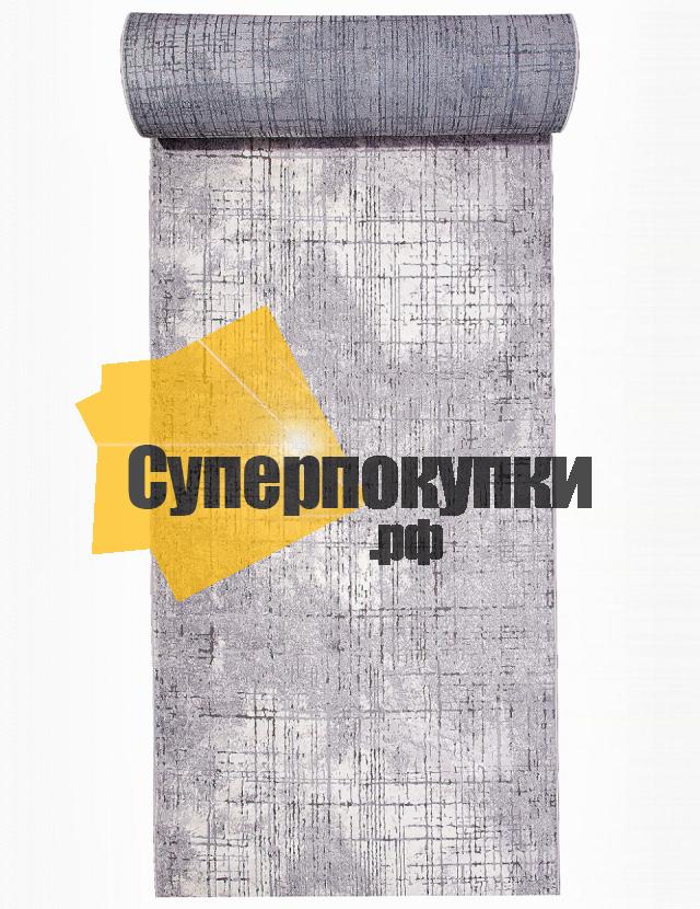 Ковровая дорожка ALANYA 23607 A L GREY GREY рулон
