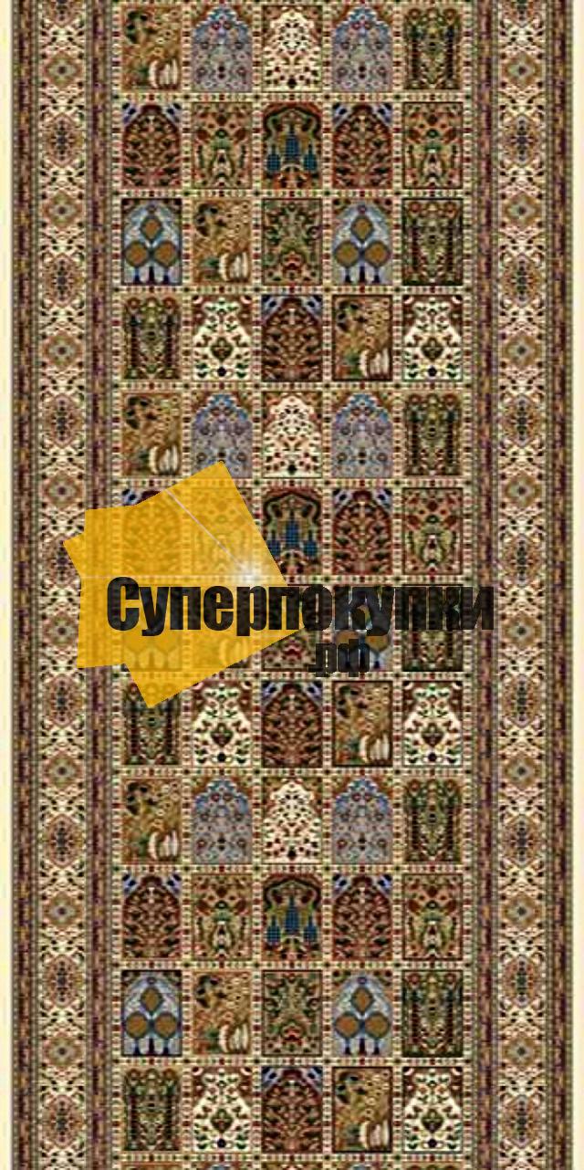 Ковровая дорожка BUKHARA D145 Cream рулон