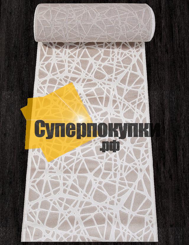 Ковровая дорожка MIRANDA D967 BEIGE рулон