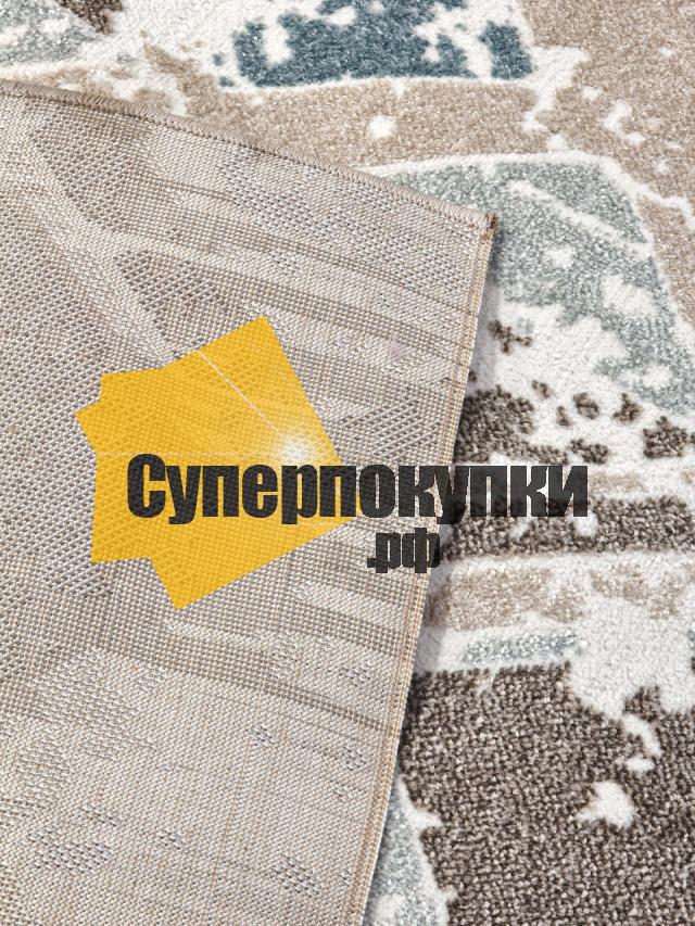 Ковровая дорожка NATUREL D979 BEIGE BLUE рулон