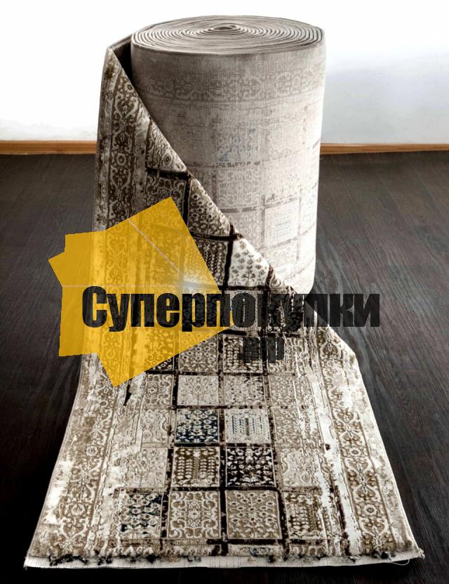 Ковровая дорожка QUANTUM 03004B BROWN BROWN рулоном