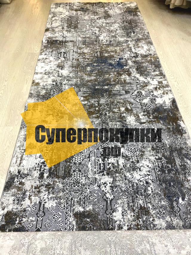 Ковровая дорожка QUANTUM 03005G GREY GREY рулоном