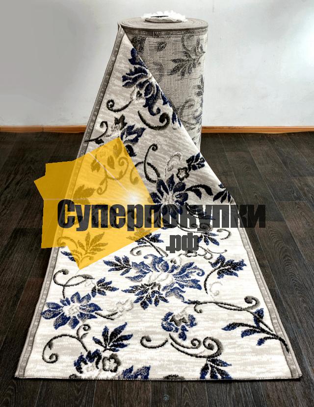 Ковровая дорожка SILVER D 353 GRAY рулон