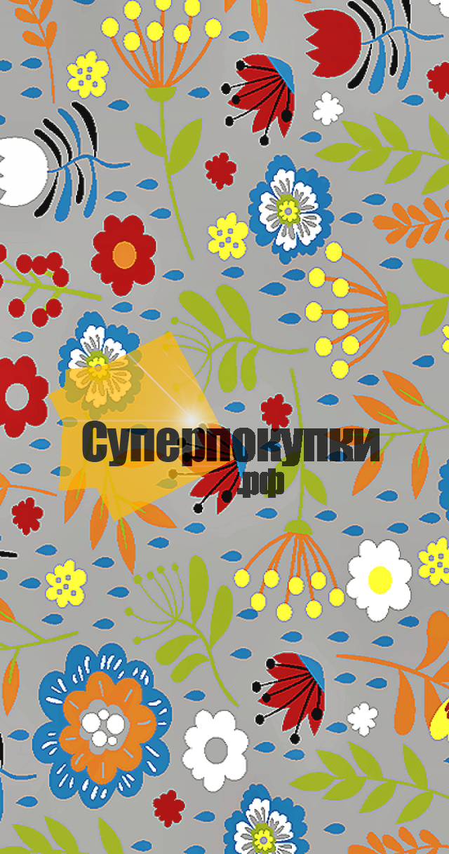 Ковровая дорожка ФЕНСИ 20713 22066 детский серый