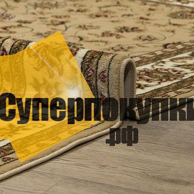 Ковровая дорожка Акварель 20624 22155 бежевый рулон