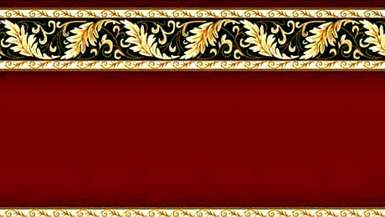 Ковровая дорожка VALENCIA 2 D040 RED GREEN