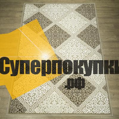 Прямоугольный ковер Каскад 27105 24055 бежевый