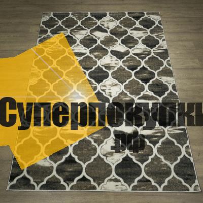 Прямоугольный ковер Квест 31112 45155 бежевый