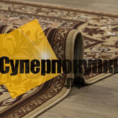 Ковровая дорожка Лайла Делюкс 15101 10122 бежевый рулон