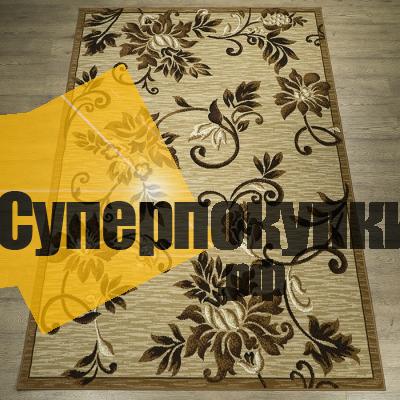 Ковровая дорожка Лайла Делюкс 15135 10142 бежевый рулон
