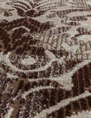 Ковровая дорожка QUANTUM 03011B BROWN BROWN рулоном