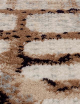 Ковровая дорожка SIERRA D717 BEIGE BLUE