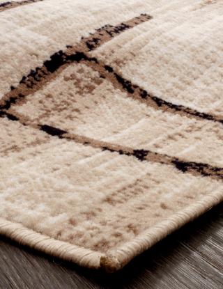 Ковровая дорожка SIERRA D717 BEIGE BROWN