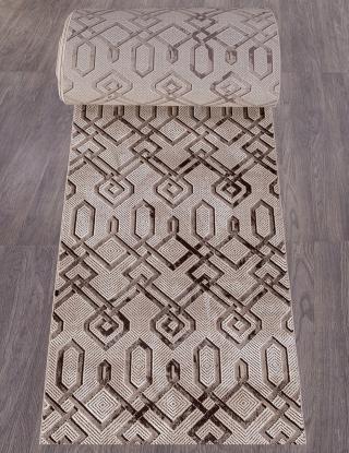 Ковровая дорожка ARMINA 04049B DARK BROWN