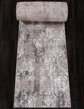 Ковровая дорожка ARMINA 04078C GREY BROWN рулон
