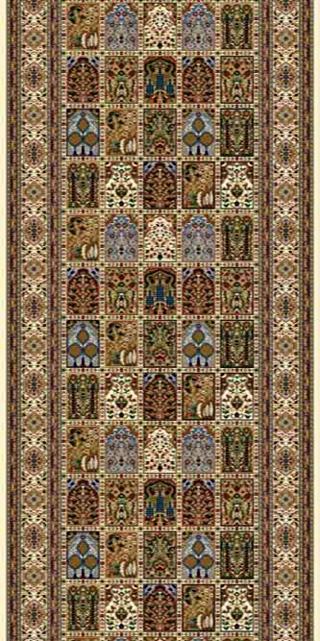 Ковровая дорожка BUKHARA D145 Cream рулон