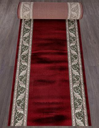 Ковровая дорожка COLIZEY D040 RED GREEN рулон
