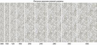 Ковровая дорожка GRAFF 3391 GRAY BEIGE