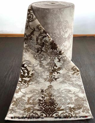 Ковровая дорожка QUANTUM 03011B BROWN BROWN рулоном