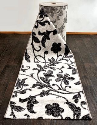 Ковровая дорожка SILVER D 184 LIGHT GRAY рулон