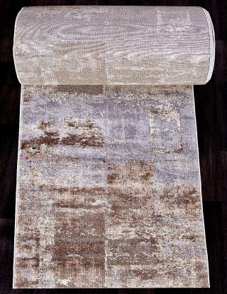 Ковровая дорожка TOKIO 15489A BEIGE BROWN