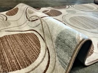 Ковровая дорожка VALENCIA DELUXE D301 CREAM BROWN