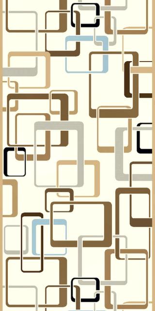 Ковровая дорожка VALENCIA DELUXE D 254 CREAM BROWN